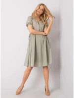 Šaty 217 SK 25663.03 khaki Šaty 217 SK 25663.03 khaki