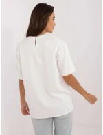 Bluzka LK BZ ecru model 20470283 - FPrice Bluzka LK BZ ecru model 20470283 - FPrice