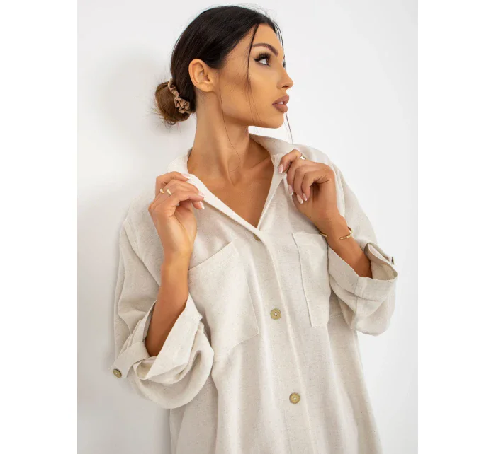 Sukienka TW SK BE model 18496636 jasny beżowy - FPrice