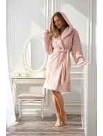 Dámský župan krátký  Pudr růžová L&L model 21877959 - L&L