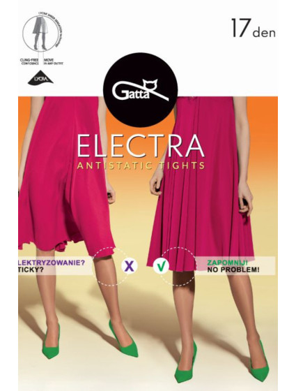 Hladké dámské punčochové kalhoty model 17294813 17 DEN 5 - Gatta