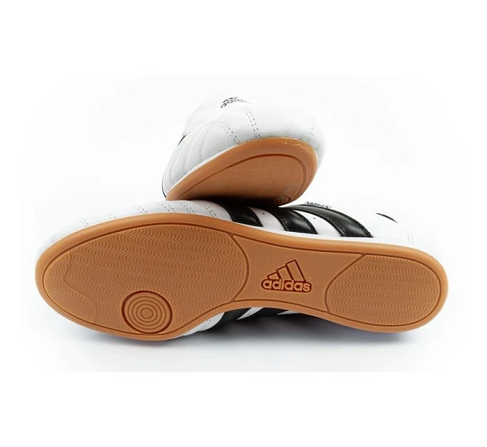 Adidas dámská sportovní obuv Taekwondo white slip-on leather dámské