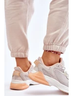 Pohodlné sportovní boty Memory Foam System Big Star model 21611874 Béžove - Big Star Shoes Pohodlné sportovní boty Memory Foam System Big Star model 21611874 Béžove - Big Star Shoes