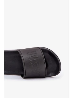 Pánské lehké pěnové pantofle Big Star – černé