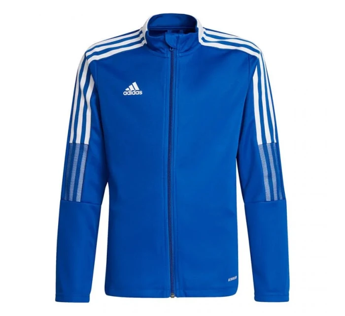 Dětská fotbalová mikina Tiro 21 Track GM7315 modrá - Adidas Dětská fotbalová mikina Tiro 21 Track GM7315 modrá - Adidas