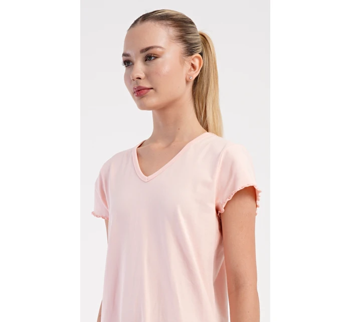 Dámská noční košile s krátkým rukávem Sandra