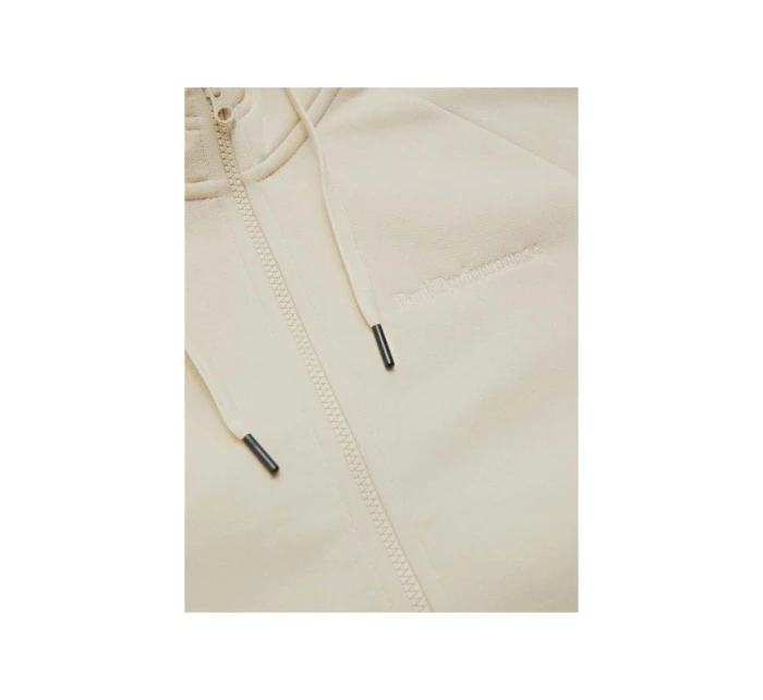 Peak Performance M Original Small Logo Zip Hood Beige Peak Performance M Original Small Logo Zip Hood Beige