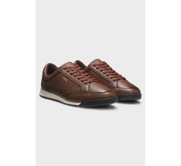 BOSS SNEAKER NITAN_LOWP_BU MEDIUM BROWN (50552880-210)