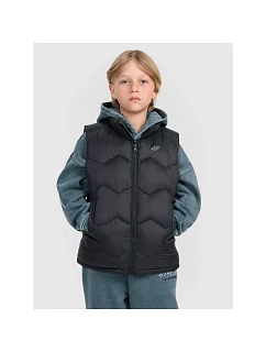 Chlapecké péřové tričko bez rukávů se syntetickou výplní 4F 4FJRAW25TVJAM325-20S