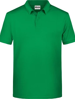 Daiber 8010 Pánské piqué polo z bio bavlny 02.8010 fern green