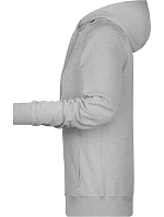 Dámská raglánová mikina s kapucí 02. grey heather model 22430568 - Daiber Dámská raglánová mikina s kapucí 02. grey heather model 22430568 - Daiber