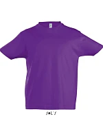 SOL'S Imperial Kids Dětské tričko z těžké bavlny 25.1770 dark purple SOL'S Imperial Kids Dětské tričko z těžké bavlny 25.1770 dark purple