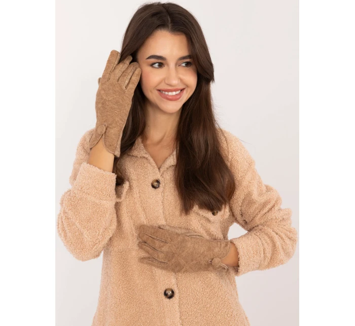 Rukavice AT RK model 20519210 camel - FPrice Rukavice AT RK model 20519210 camel - FPrice