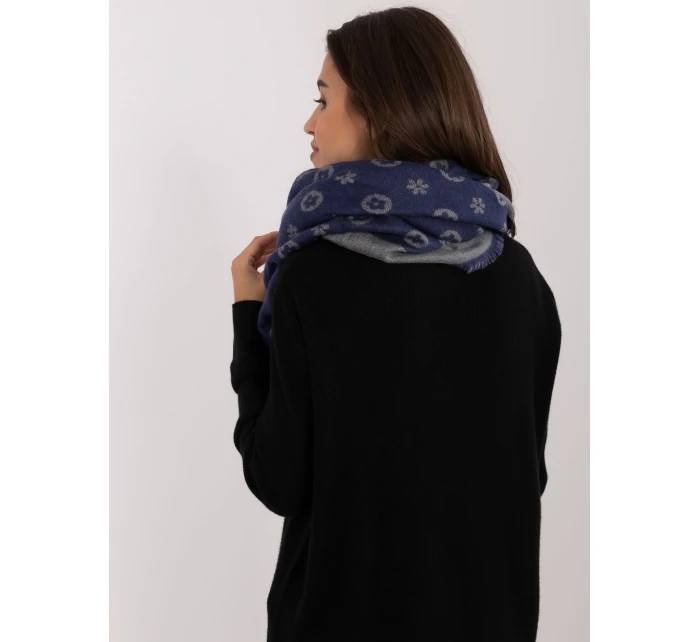 Szalik AT SZ model 20470351 ciemny niebieski - FPrice