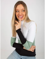 Dámská halenka RV BZ 8465 model 18310040 světle zelená - FPrice Dámská halenka RV BZ 8465 model 18310040 světle zelená - FPrice