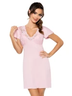 Noční košile Luiza Powder Pink - Donna Noční košile Luiza Powder Pink - Donna