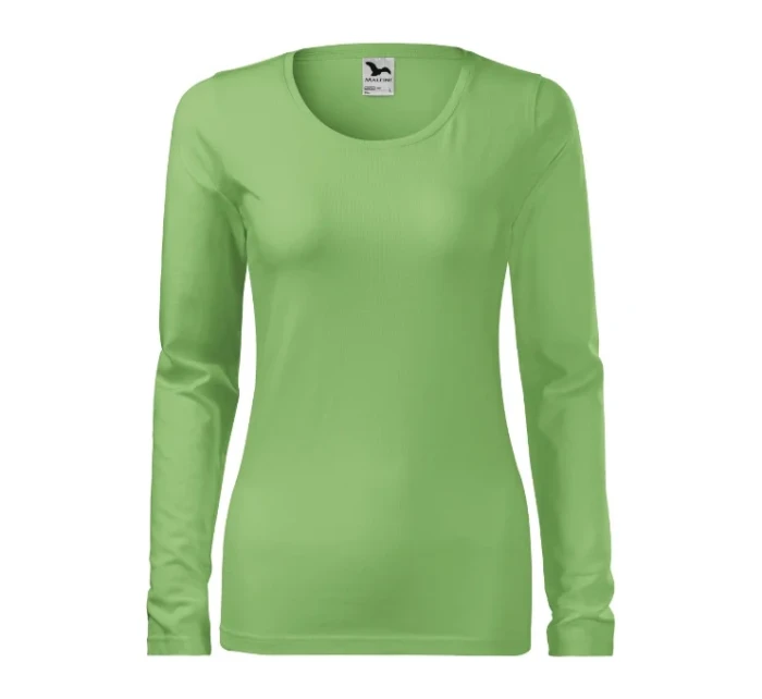 Slim triko dámské trávově zelená Slim triko dámské trávově zelená