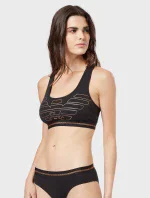 Kalhotky 164213 9A232 00020 černá - Emporio Armani