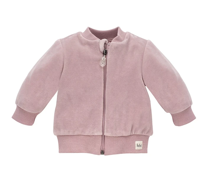 Dívčí mikina Hello růžová - Pinokio