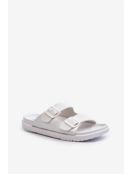 Lehké pánské sandály s přezkami Big Star model 21660762 Bílé - Big Star Shoes