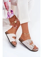 Dámské sandály se zlatými a šedé model 21703238 - Boto