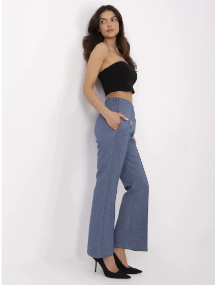 Spodnie DHJ SP model 21034966 ciemny niebieski - FPrice Spodnie DHJ SP model 21034966 ciemny niebieski - FPrice