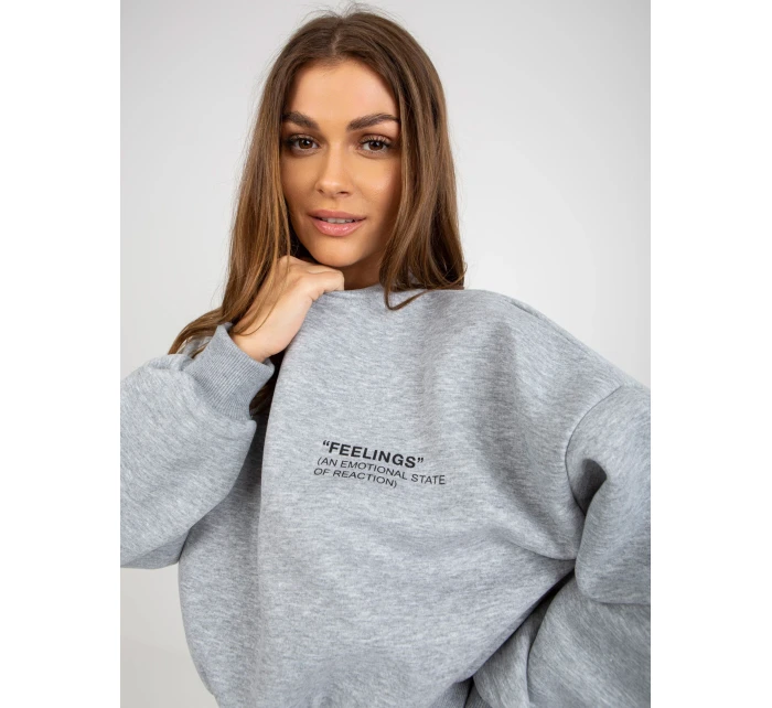 Mikina EM BL ES 21 521 1.93P šedá