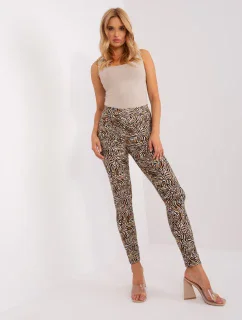 Legíny EM LG 597 1.11 černá a béžová