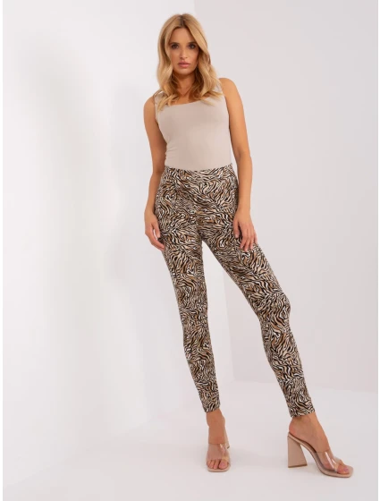 Legíny EM LG 597 1.11 černá a béžová