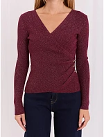 Sweter IR SW model 22296797 bordowy - FPrice