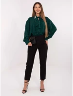 Bluzka IT BZ model 21768569 ciemny zielony - FPrice Bluzka IT BZ model 21768569 ciemny zielony - FPrice