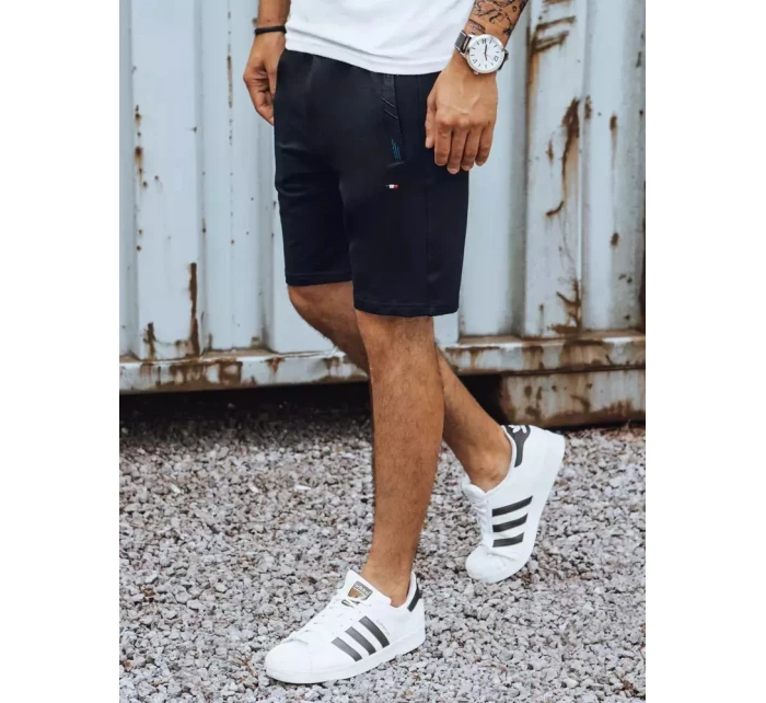 FashionStreet pánské tmavě modré šortky SX2183 FashionStreet pánské tmavě modré šortky SX2183