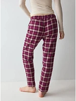 Dámské pyžamové kalhoty Mix & Match Tapered Trouser Flannel 02 X Pink růžové - TRIUMPH Dámské pyžamové kalhoty Mix & Match Tapered Trouser Flannel 02 X Pink růžové - TRIUMPH