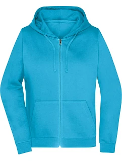 Daiber JN 755 Dámská mikina s kapucí 02.0755 turquoise