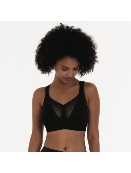 Eve soft podprsenka výztuž DeltaPad 5211 black - RosaFaia Eve soft podprsenka výztuž DeltaPad 5211 black - RosaFaia