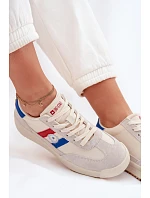 Dámské tenisky Big Star model 22039983 béžové - Big Star Shoes