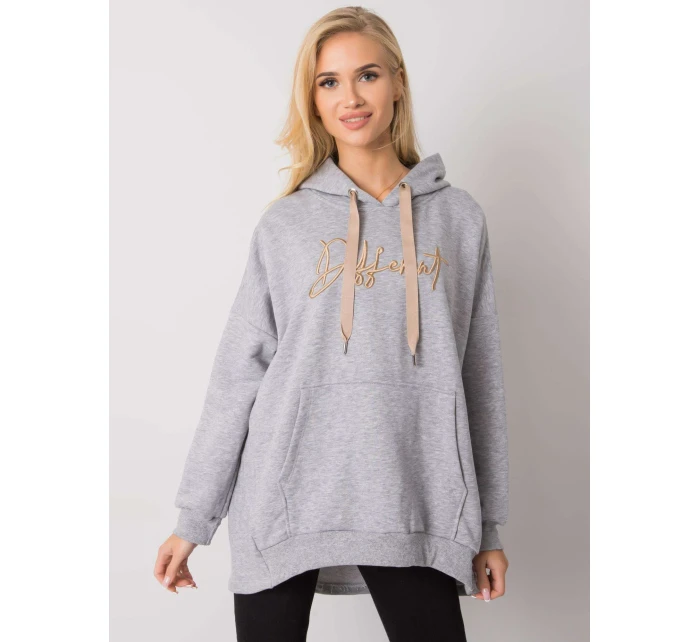 Mikina RV BL 7096.37P šedá