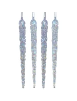 RAMPOUCHY - DUHOVÁ ZÁVĚSNÁ DEKORACE 22 CM 4 KS