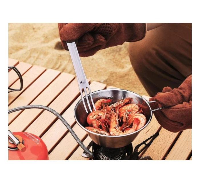 Titanový cestovní příbor - lžíce + vidlička - NexTool NE20133