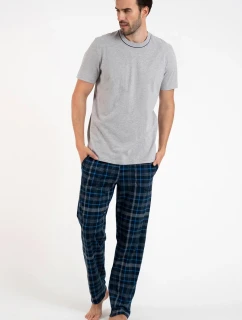 Italian Fashion Ruben c.r. long barva: melange/print