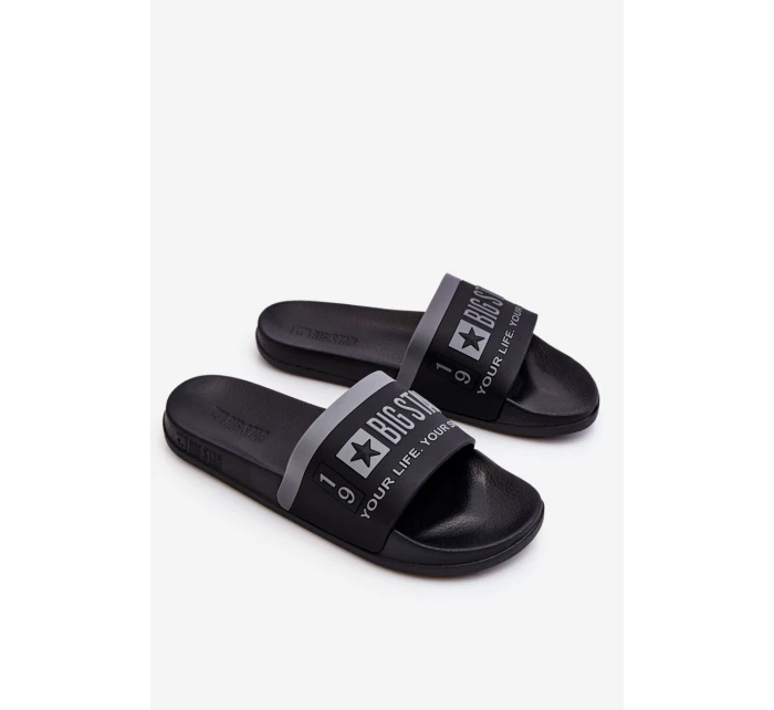 Dámské pantofle Big Star Light model 21610729 Černá - Big Star Shoes Dámské pantofle Big Star Light model 21610729 Černá - Big Star Shoes