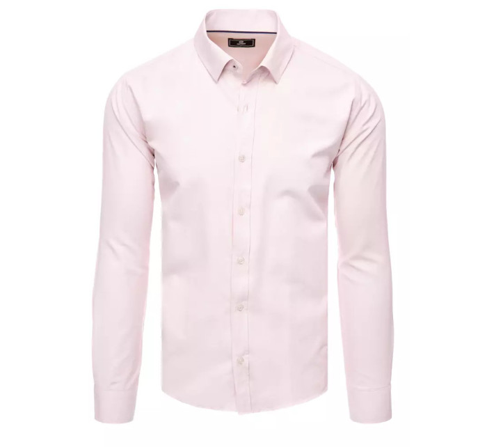 Elegantní světle růžová pánská košile Dstreet DX2432