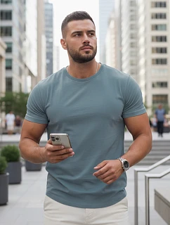 Pánské klasické benzínové tričko FashionStreet RX5678