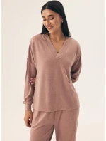 Henderson Dámské pyžamo 43017 Kančí délka/r S-2XL Henderson Dámské pyžamo 43017 Kančí délka/r S-2XL