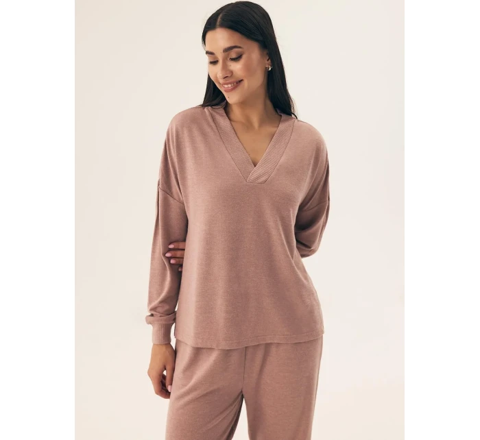 Henderson Dámské pyžamo 43017 Kančí délka/r S-2XL Henderson Dámské pyžamo 43017 Kančí délka/r S-2XL