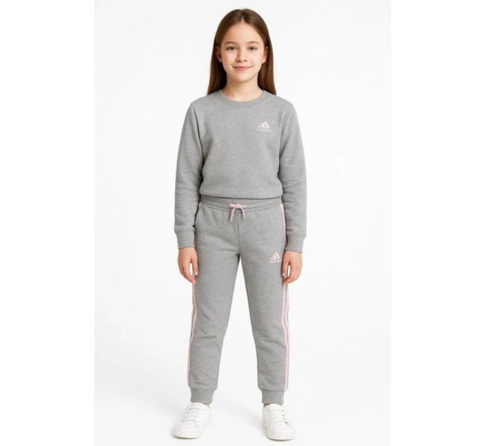 Kalhoty adidas French terry 3 Jr HM8759