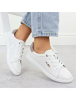 Filippo bílá kožená sportovní polobotka DP6738 Filippo bílá kožená sportovní polobotka DP6738