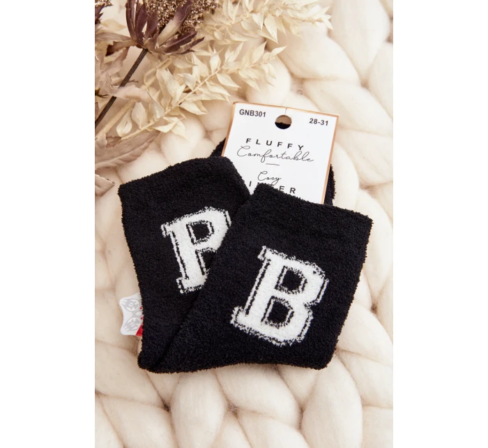 Teplé Černé Ponožky pro model 21643899 - Aura.via