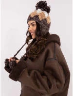 Czapka AT CZ model 20710276 brązowy - FPrice Czapka AT CZ model 20710276 brązowy - FPrice