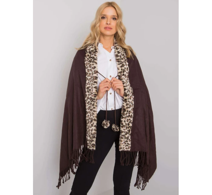 Šála AT SZ model 16968795 hnědá - FPrice